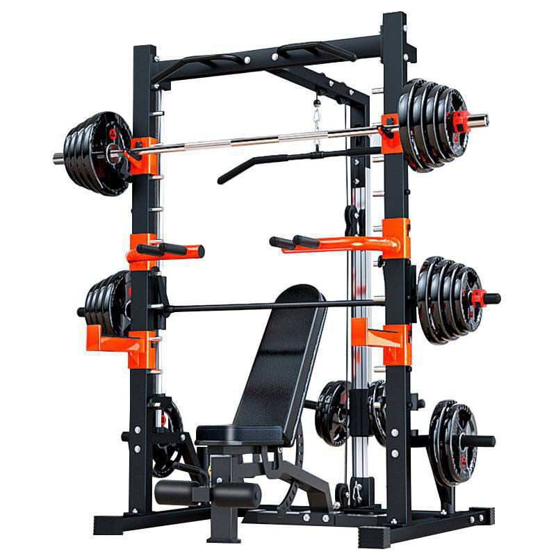 Training equipment squat bench press combination gym equipment