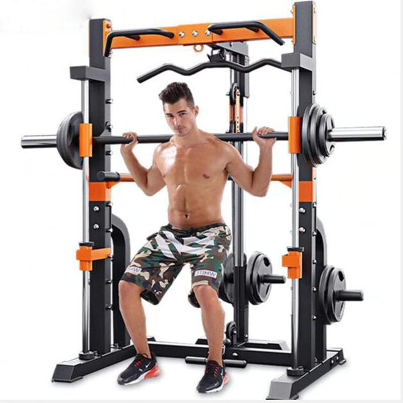 Smith machine squat rack consumer and commercial gym training equipment